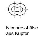 Nico-Presshülse-aus-Kupfer