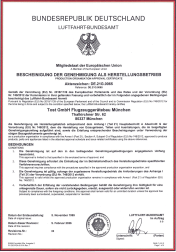 tost-urkunde-herstellungsbetrieb